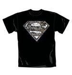 Foto Camiseta Joystick Junkies Superman Distressed. Prodcto oficial Emi Music