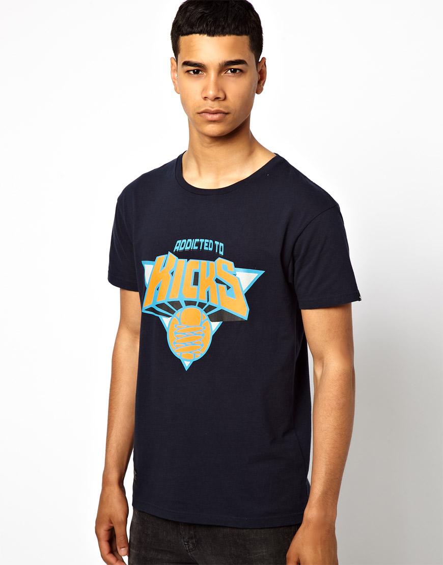 Foto Camiseta Kicks de Two Angle Azul marino
