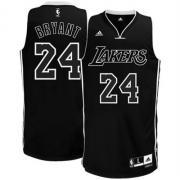 Foto Camiseta Kobe Bryant Los Angeles Lakers Black And White Swingman