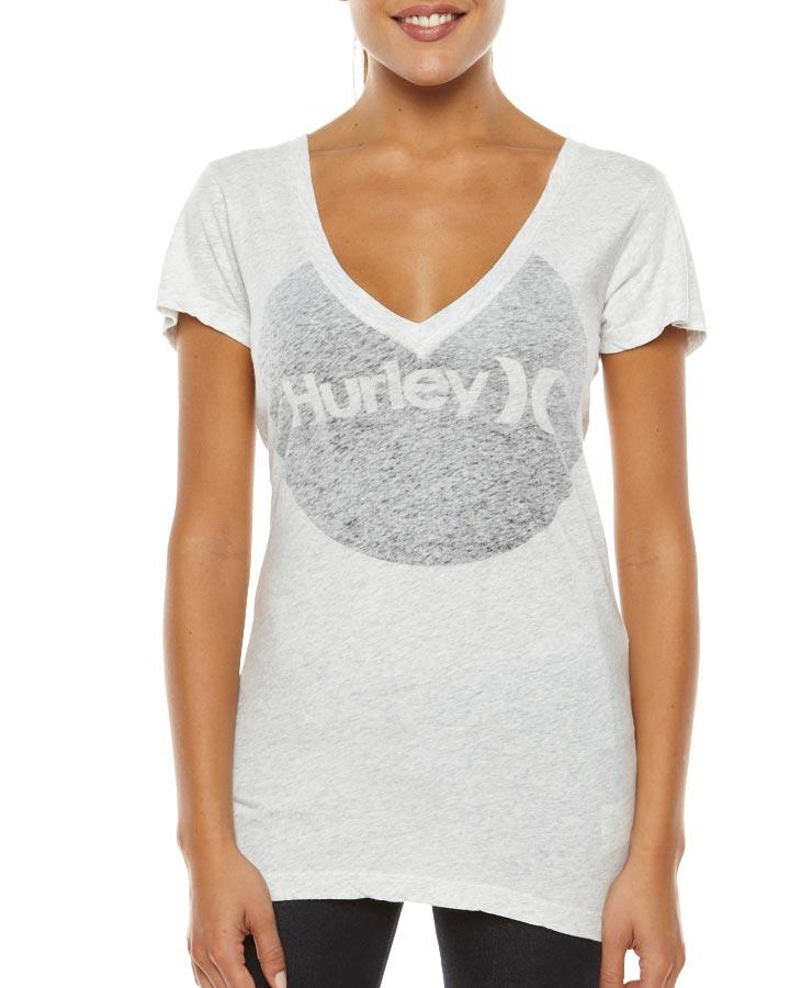 Foto Camiseta Krush & Only Perfect De Hurley - Light Heather Grey