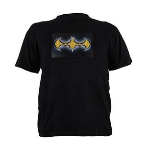 Foto Camiseta LED 2 colores diseño Batman Talla XL