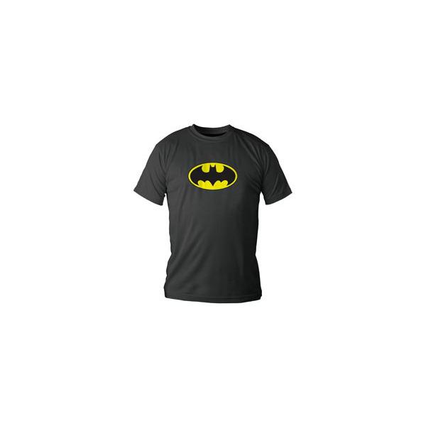 Foto Camiseta logo Batman, negra chico, Talla XL