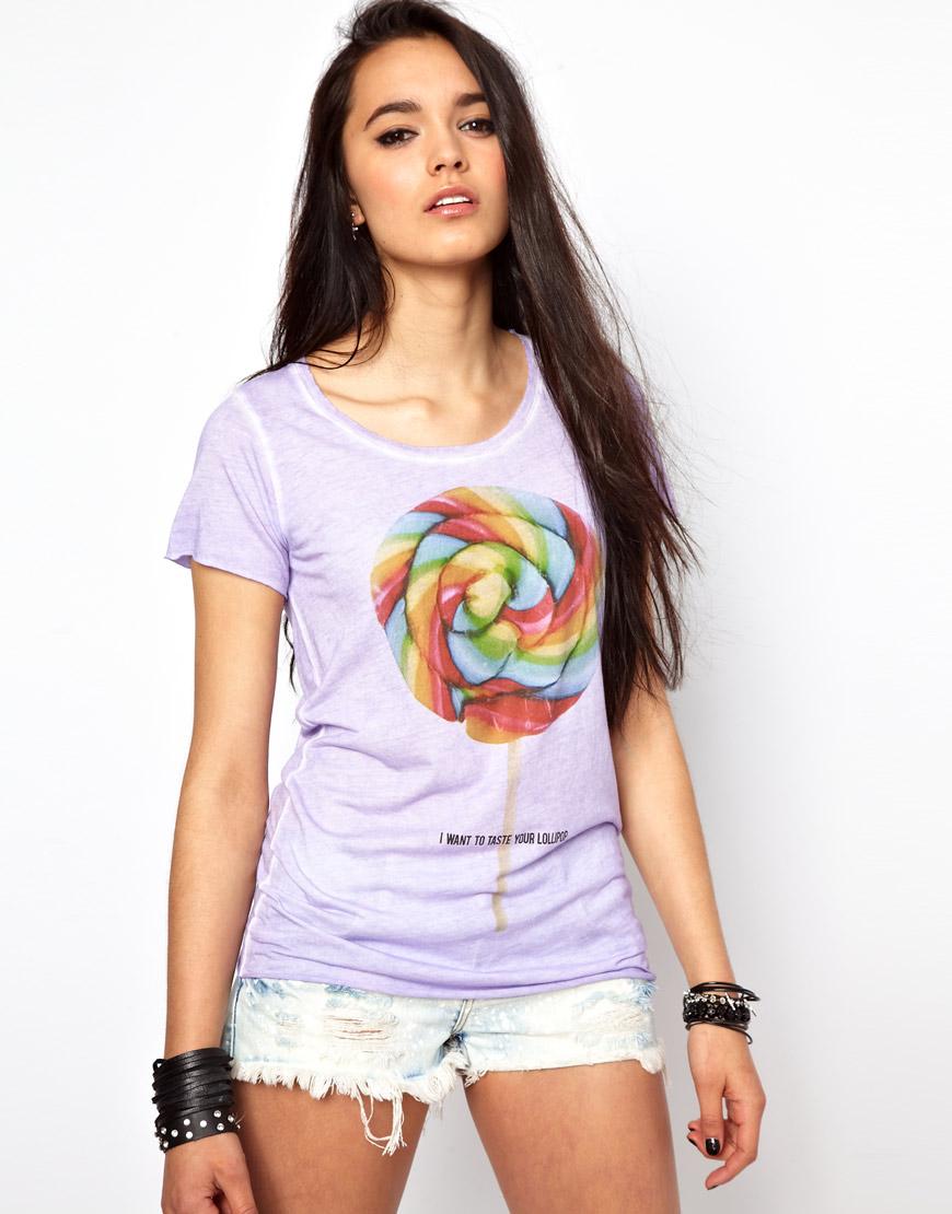Foto Camiseta Lolly Pop de Voodoo Girl Violeta