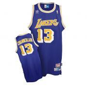 Foto Camiseta Los Angeles Lakers #13 Wilt Chamberlain Soul Swingman Road