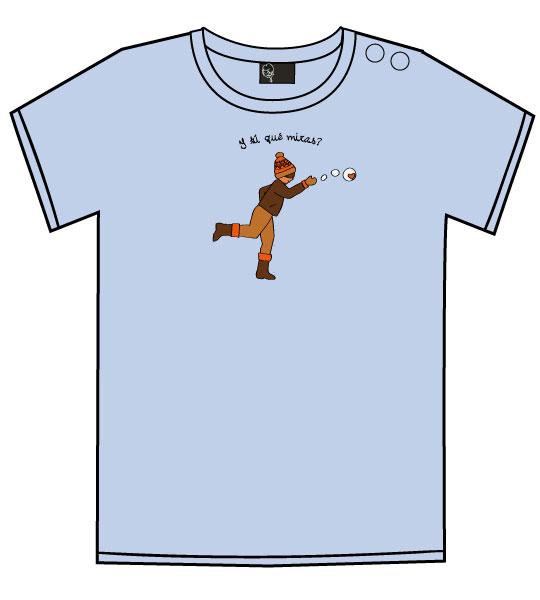 Foto Camiseta Manga Corta Bebé Niño Bola De Nieve
