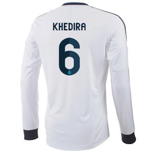 Foto camiseta manga larga adulto khedira 1ª equipación real madrid 2012-2013