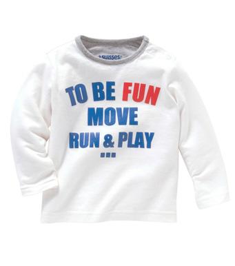 Foto Camiseta manga larga algodón niño