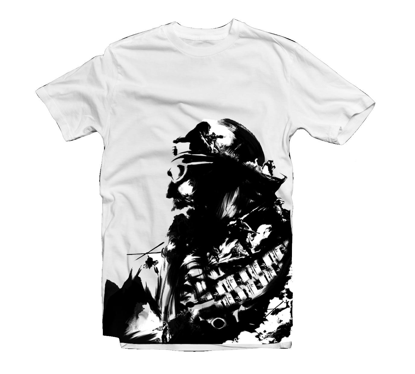 Foto Camiseta Medal of Honor - Graffiti - Blanca - Talla M