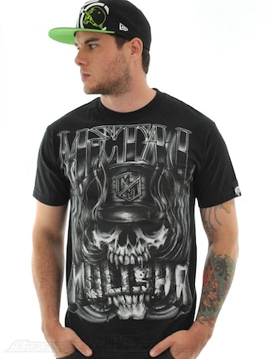 Foto Camiseta Metal Mulisha Crusher negro
