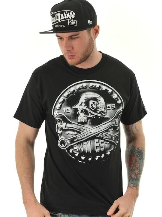 Foto Camiseta Metal Mulisha Forge Negro