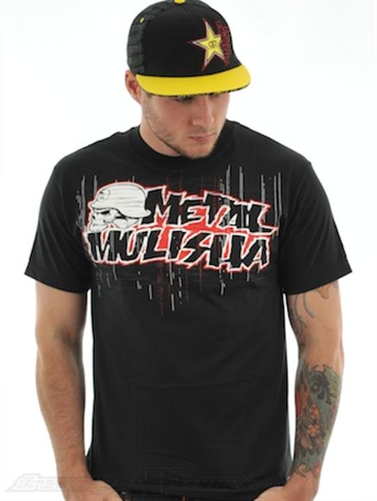 Foto Camiseta Metal Mulisha Frequency negro