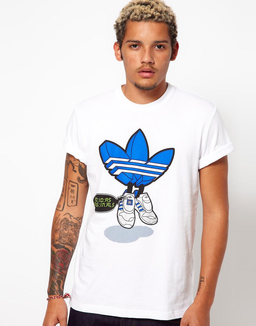 Foto Camiseta Micropacer de Adidas Originals Blanco