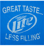 Foto Camiseta Miller Beer Great Taste Less Filling