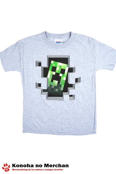 Foto Camiseta Minecraft - Creeper Inside