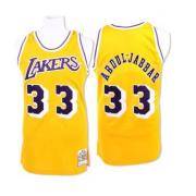 Foto Camiseta Mitchell And Ness Los Angeles Lakers #33 Abdul-Jabbar Throwback Jersey