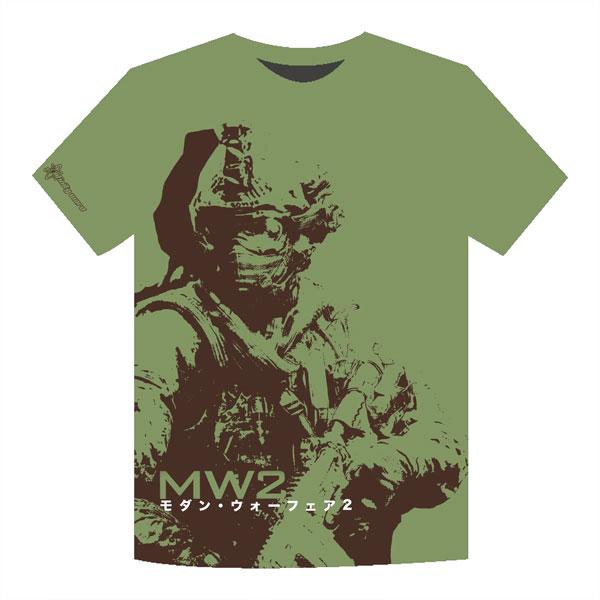 Foto Camiseta Modern Warfare 2 - Soldier - Verde - Talla XL