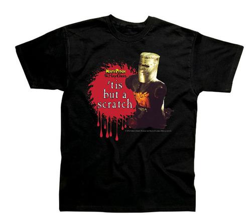 Foto Camiseta Monty Python ´tis But A Scratch M