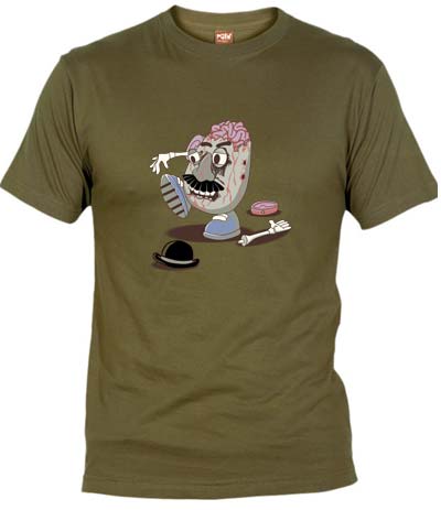 Foto camiseta mr. potato zombie