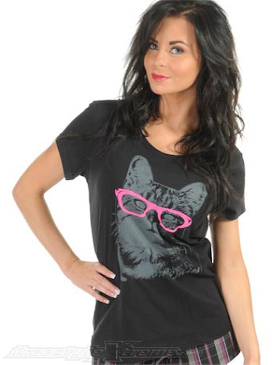 Foto Camiseta mujer Etnies Cat Eyez negro