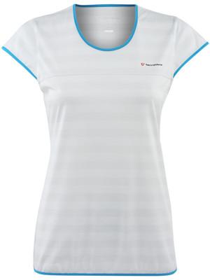 Foto Camiseta Mujer Tecnifibre  F1 Cool 2013. Blanco