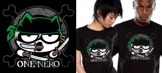Foto Camiseta Nekowear - Neko Zoro