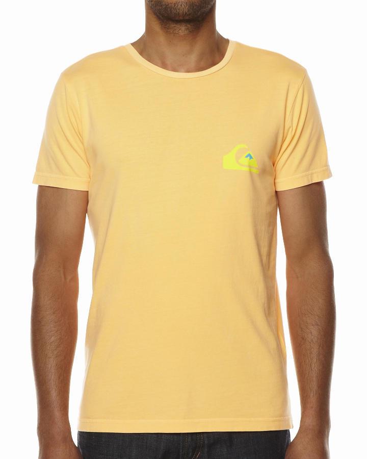 Foto Camiseta Neon Next Wave De Quiksilver - Naranja Neón