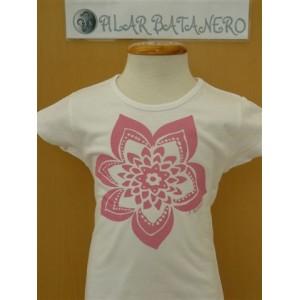 Foto Camiseta niña dalia Pilar Batanero