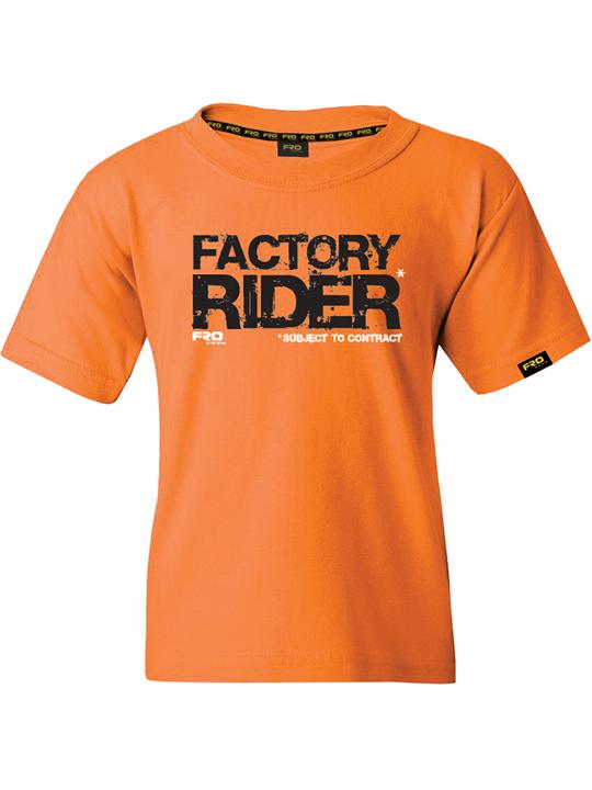 Foto Camiseta Niño Fro Systems Factory 2013 Anaranjado