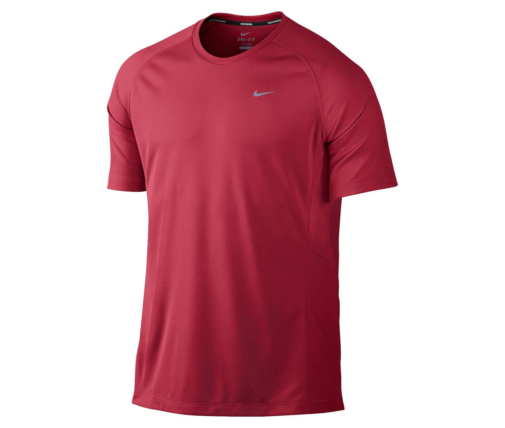 Foto Camiseta Nike Miler UV Roja