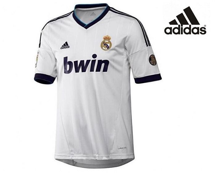 Foto Camiseta Oficial Real Madrid 1ª equipación 2012-13.