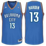 Foto Camiseta Oklahoma City Thunder #13 James Harden Revolution 30 Swingman Road