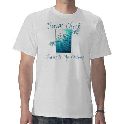 Foto Camiseta orgánica del polluelo de la nadada