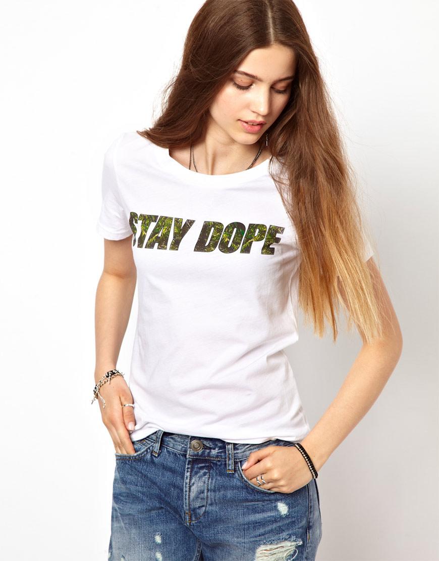 Foto Camiseta orgánica Jungle Dope exclusiva para ASOS de A Question Of...