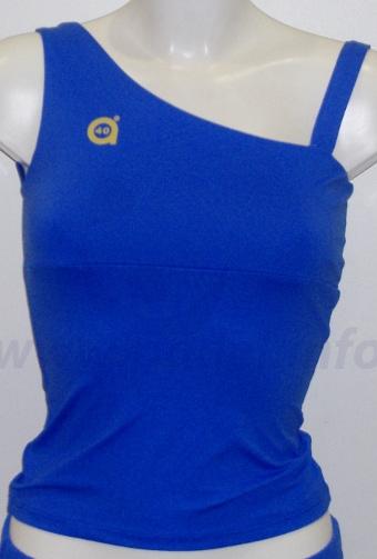 Foto Camiseta pádel a40grados Tirantes Tope Azul