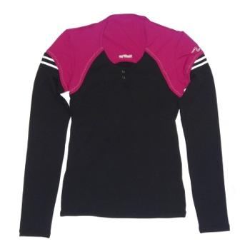 Foto Camiseta pádel Naffta M/L Negro/Morado