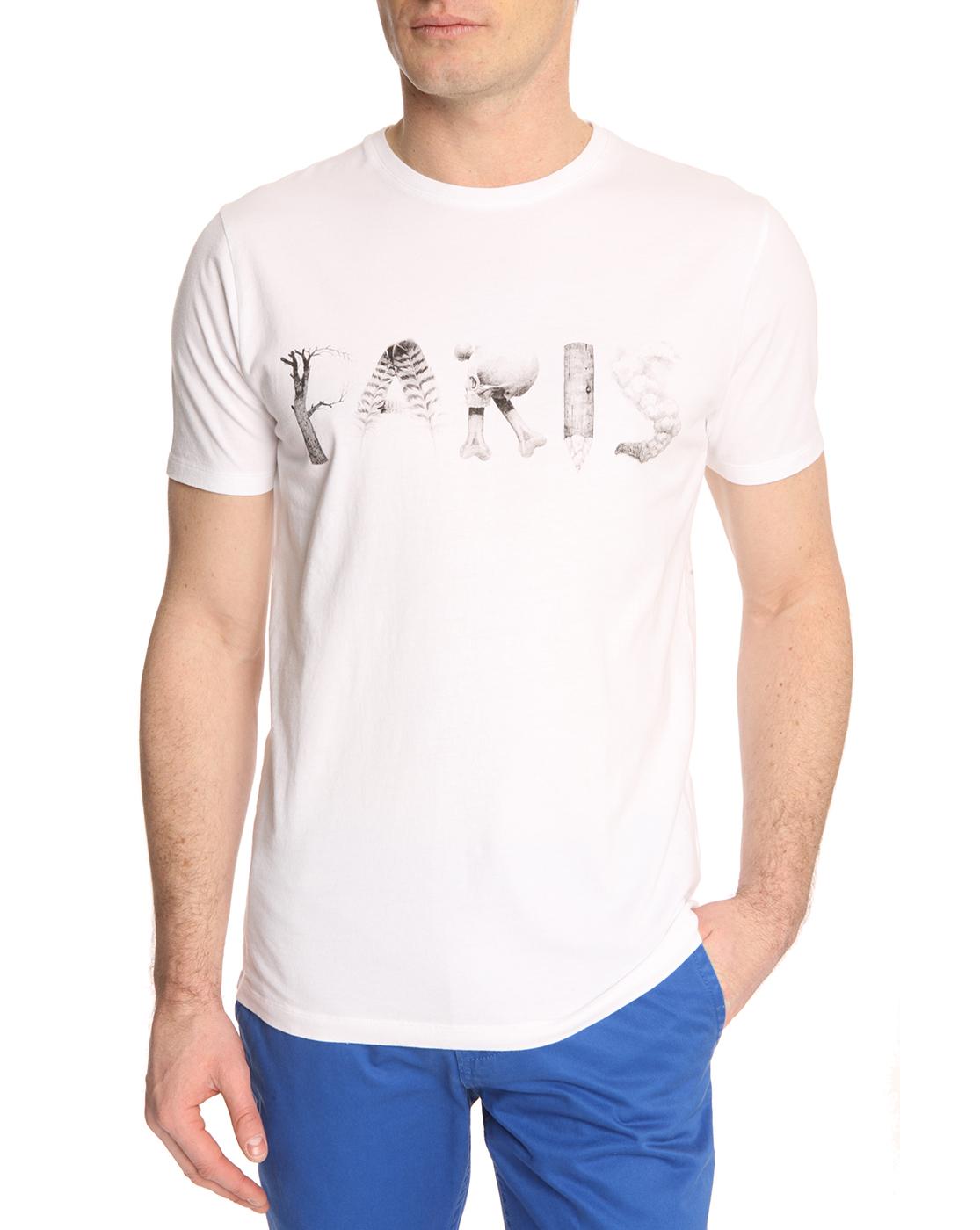 Foto Camiseta París blanca