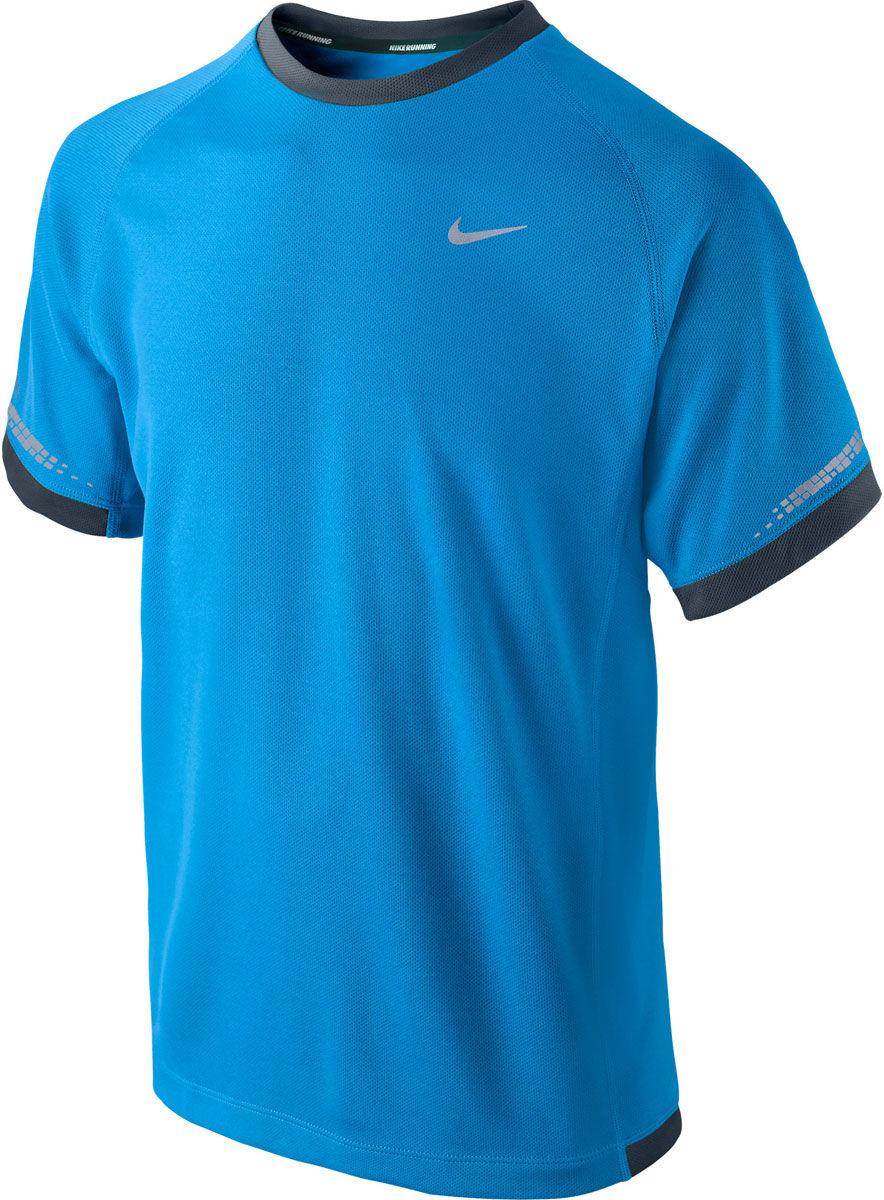 Foto Camiseta para niño Nike - Miler - Otoño13 - Small Green/Slate/Silver