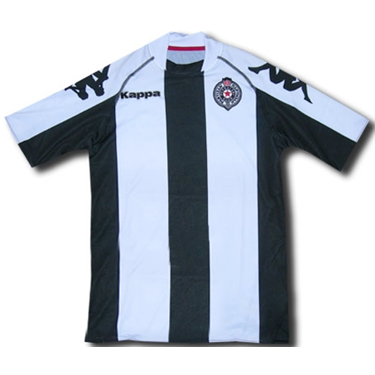 Foto Camiseta Partizan Belgrado 2008/09 Away by Kappa
