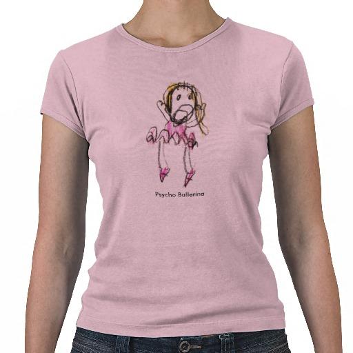 Foto Camiseta psica de la bailarina