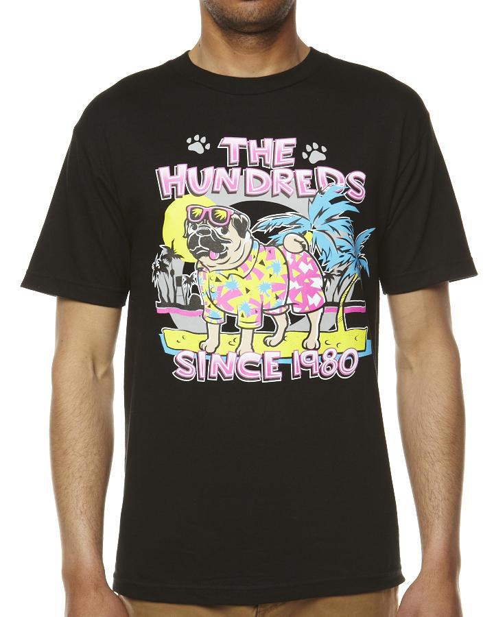 Foto Camiseta Pug Beach De The Hundreds - Negro