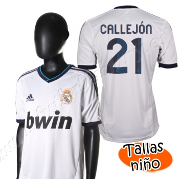 Foto Camiseta real madrid callejón 1ª champions league 2012/2013 adidas