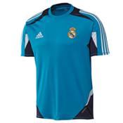 Foto Camiseta Real Madrid Entrenamiento Turquesa -Junior- 2012-13