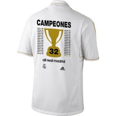 Foto Camiseta real madrid homenaje campeones 2011-2012