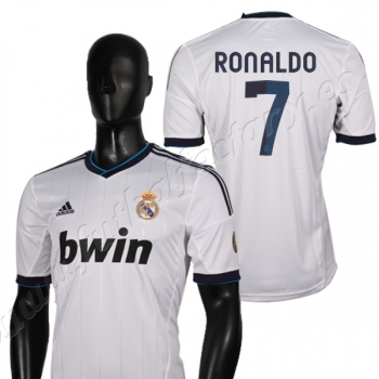 Foto Camiseta real madrid ronaldo 1ª 2012/2013 adidas