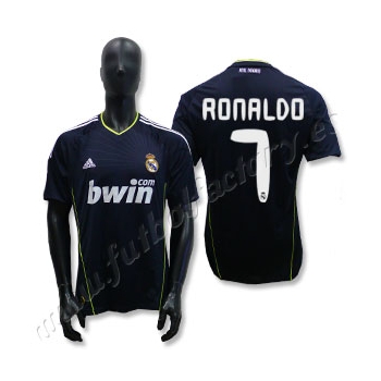 Foto Camiseta real madrid ronaldo 2ª 2010/11 adidas