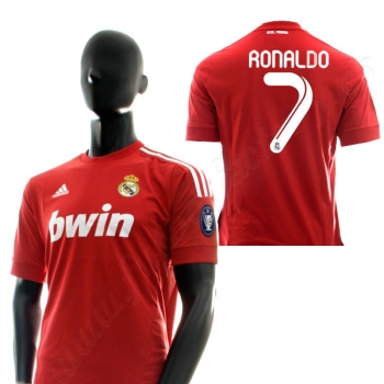 Foto Camiseta real madrid ronaldo 2ª champions league 2011/2012 adidas