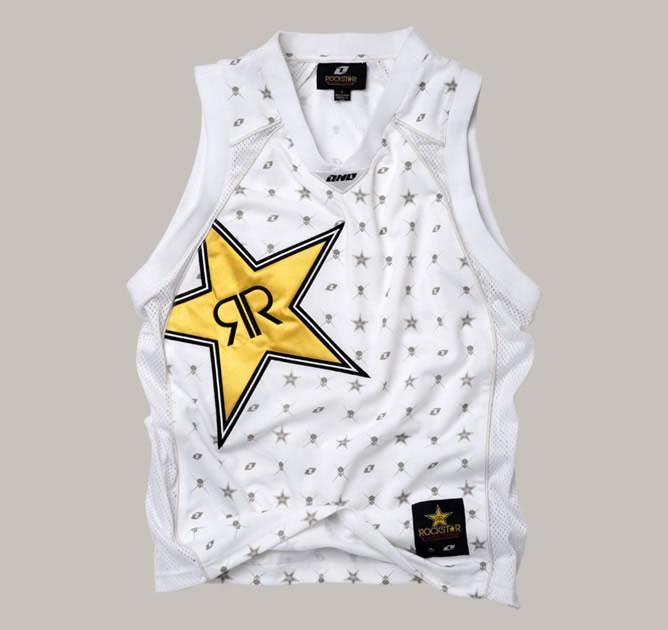 Foto Camiseta Rockstar White Star Blanca (Sin mangas)