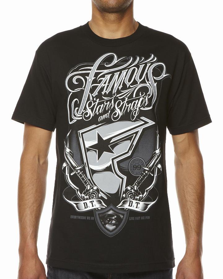 Foto Camiseta Rough House De Fsas - Negro