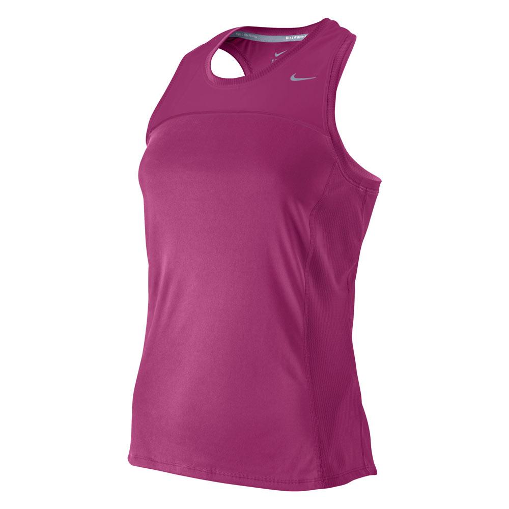 Foto Camiseta running Nike Miler SM rosa mujer
