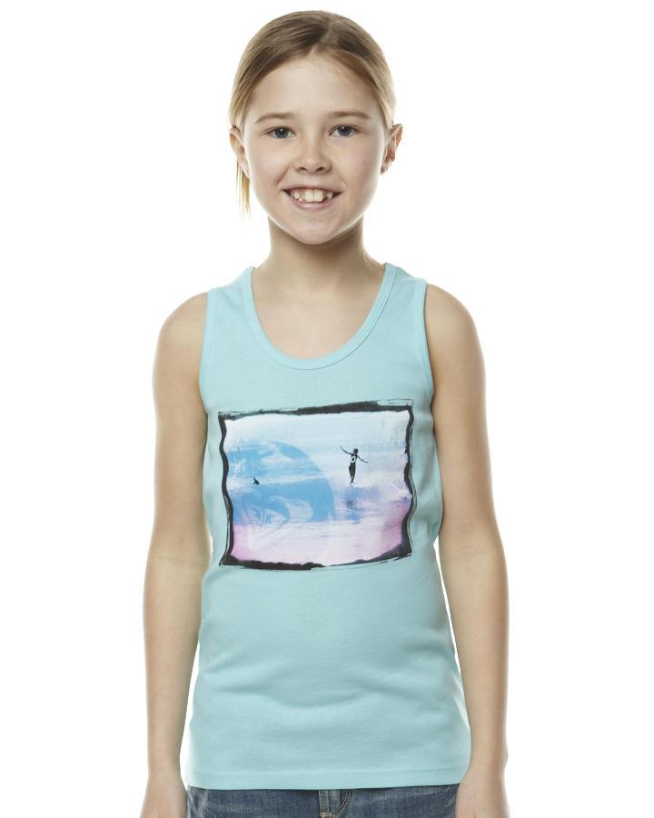Foto Camiseta Sand Crab Fly Girl De Roxy - Azul Cielo